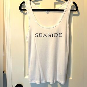 Seaside Style White Tank Size L